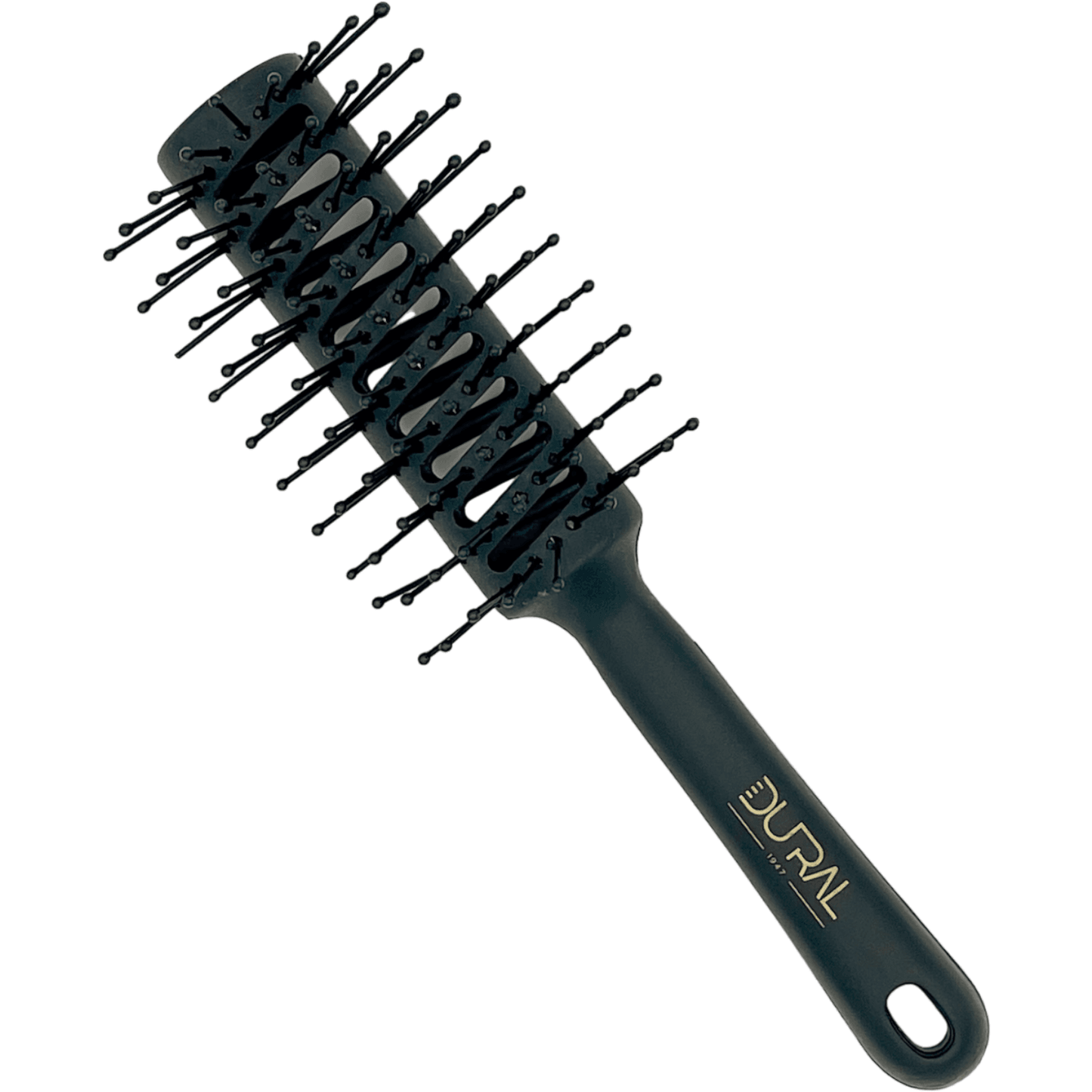 Dural plastic tunnel brush with nylon pins and ball tips