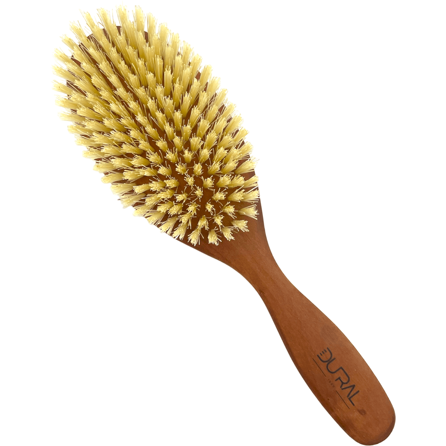 Dural Pear Wood hair brush with light natural bristles - 10 rows