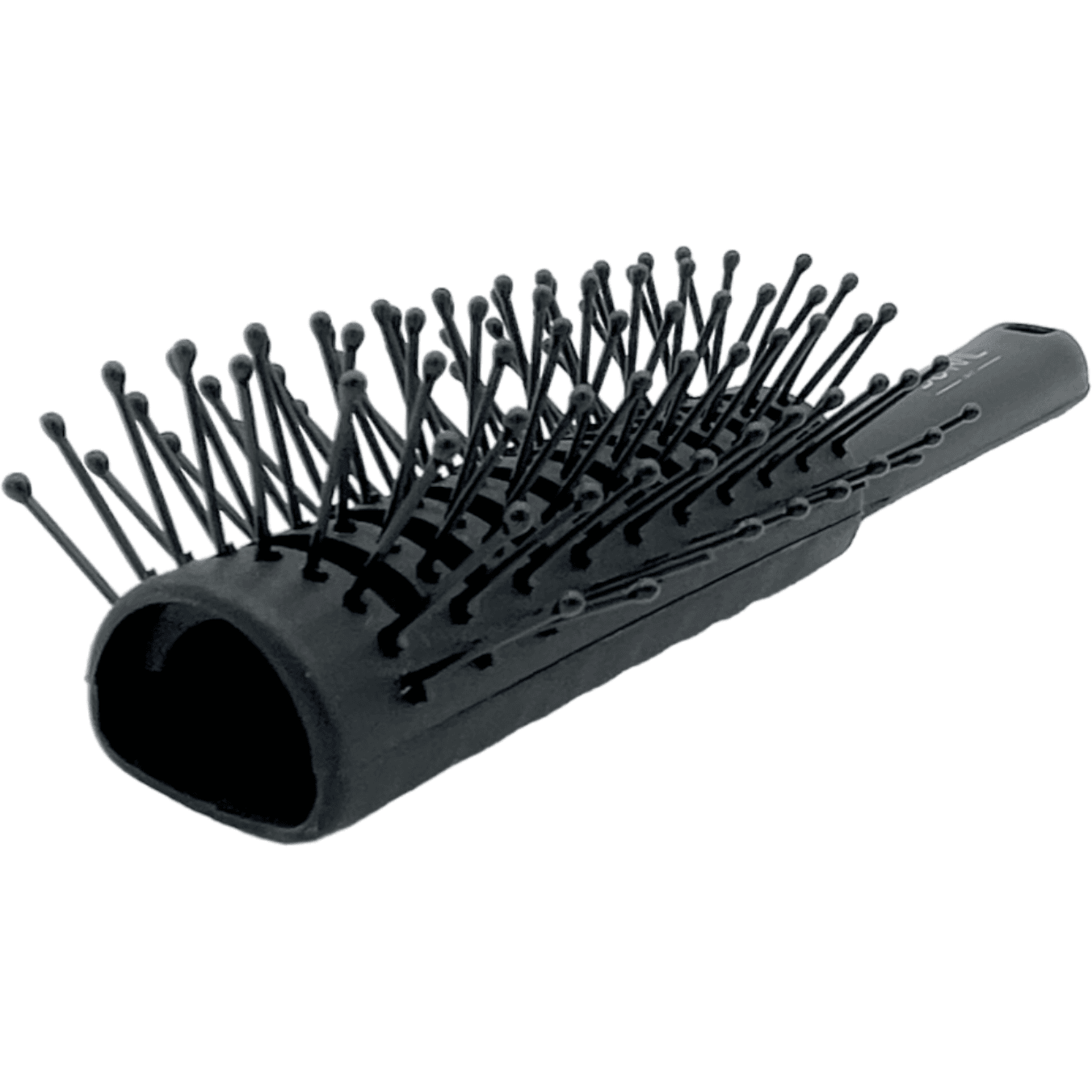Dural plastic tunnel brush with nylon pins and ball tips