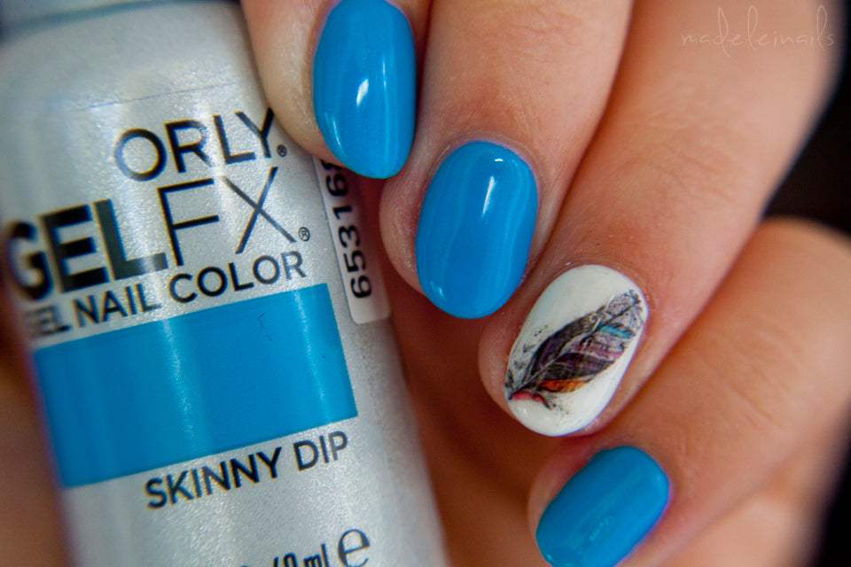 Orly Gelfx Gel Nail Color 0.3 Fl Oz / 9 Ml Skinny Dip