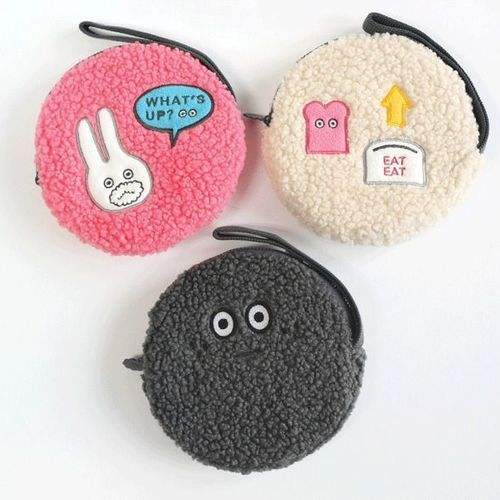 Brunch Brother Round Pouch - Pink by Romane for Women - 1 Pc Bag