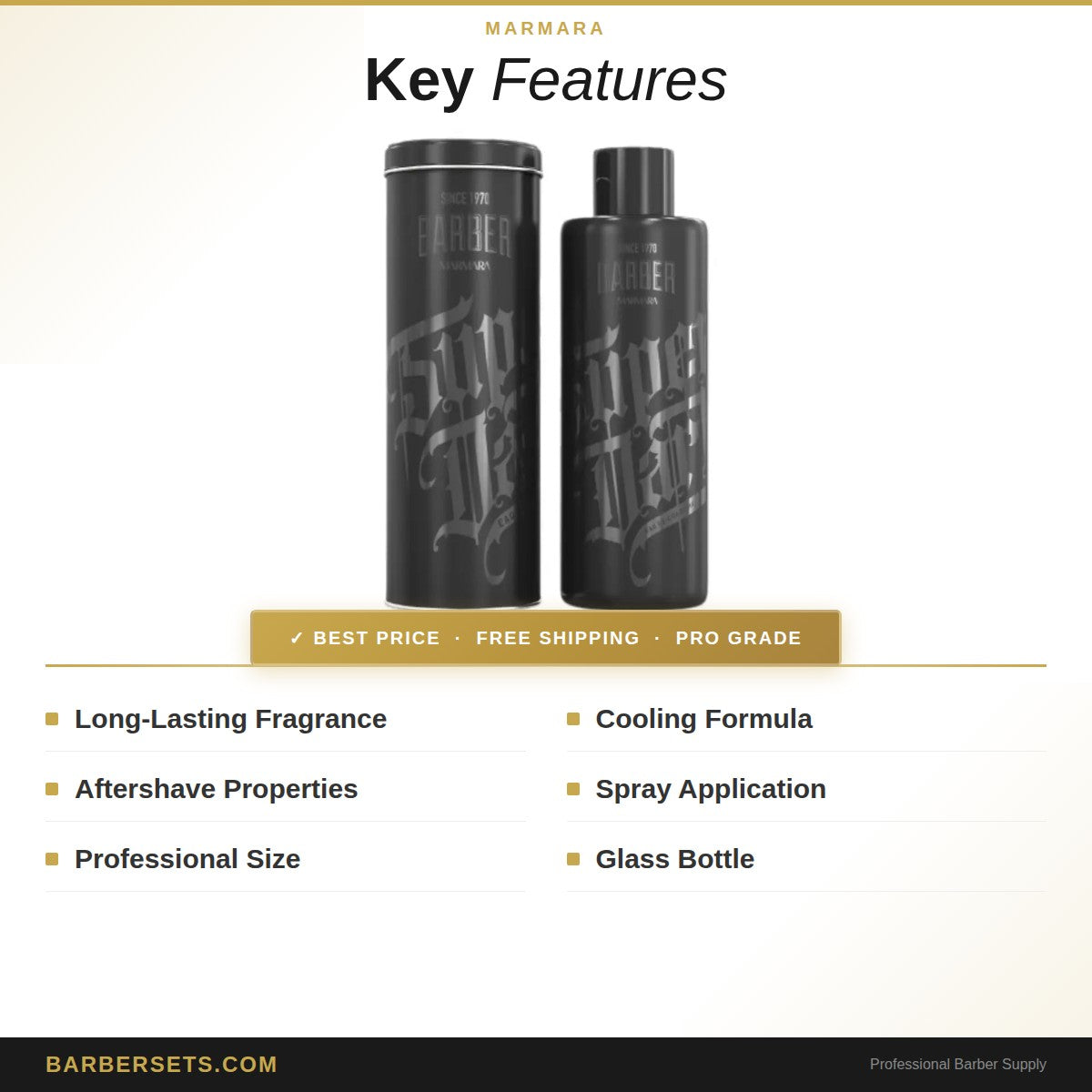 MARMARA Aftershave Cologne - deluxe