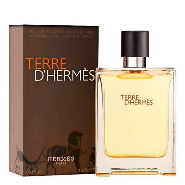 Terre DHermes by Hermes for Men - 3.3 oz EDT Spray