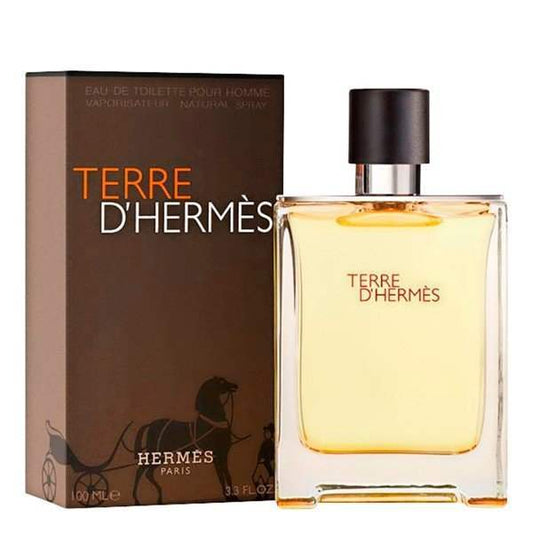 Terre DHermes by Hermes for Men - 3.3 oz EDT Spray