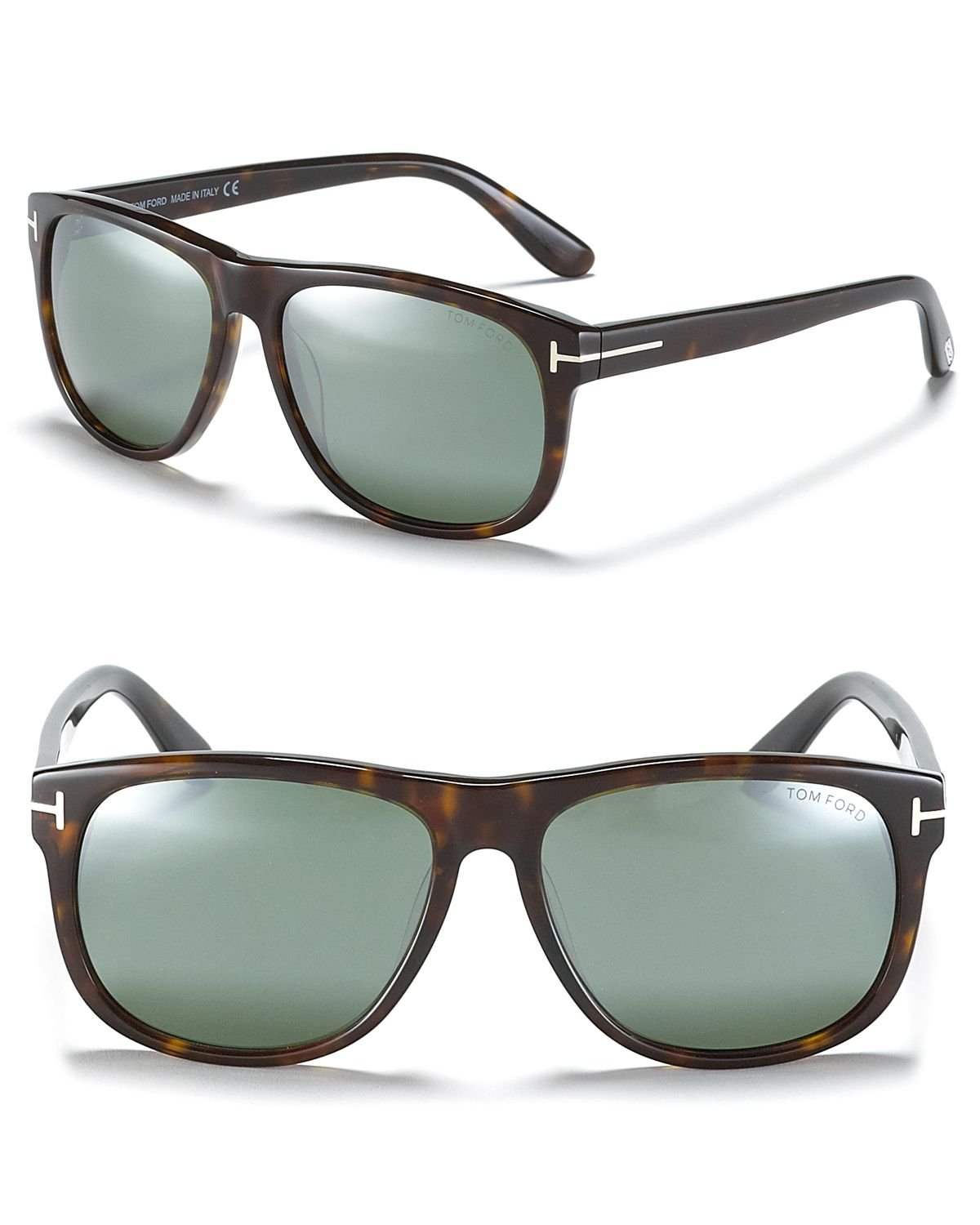 Tom Ford TF236 50P Oliver - Brown-Green Gradient by Tom Ford for Men - 58-15-145 mm Sunglasses