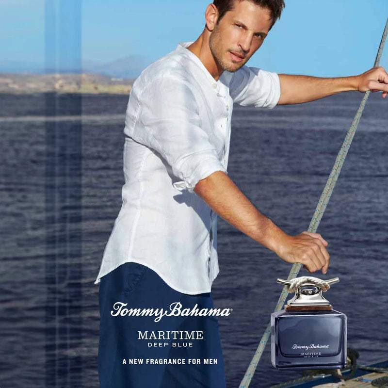 Maritime Deep Blue by Tommy Bahama for Men - 2.5 oz EDC Spray