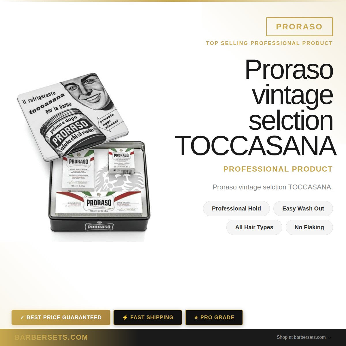 Proraso vintage selction TOCCASANA