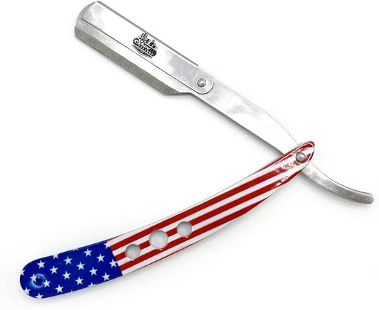 The Shave Factory Metal St Razor USA Flag