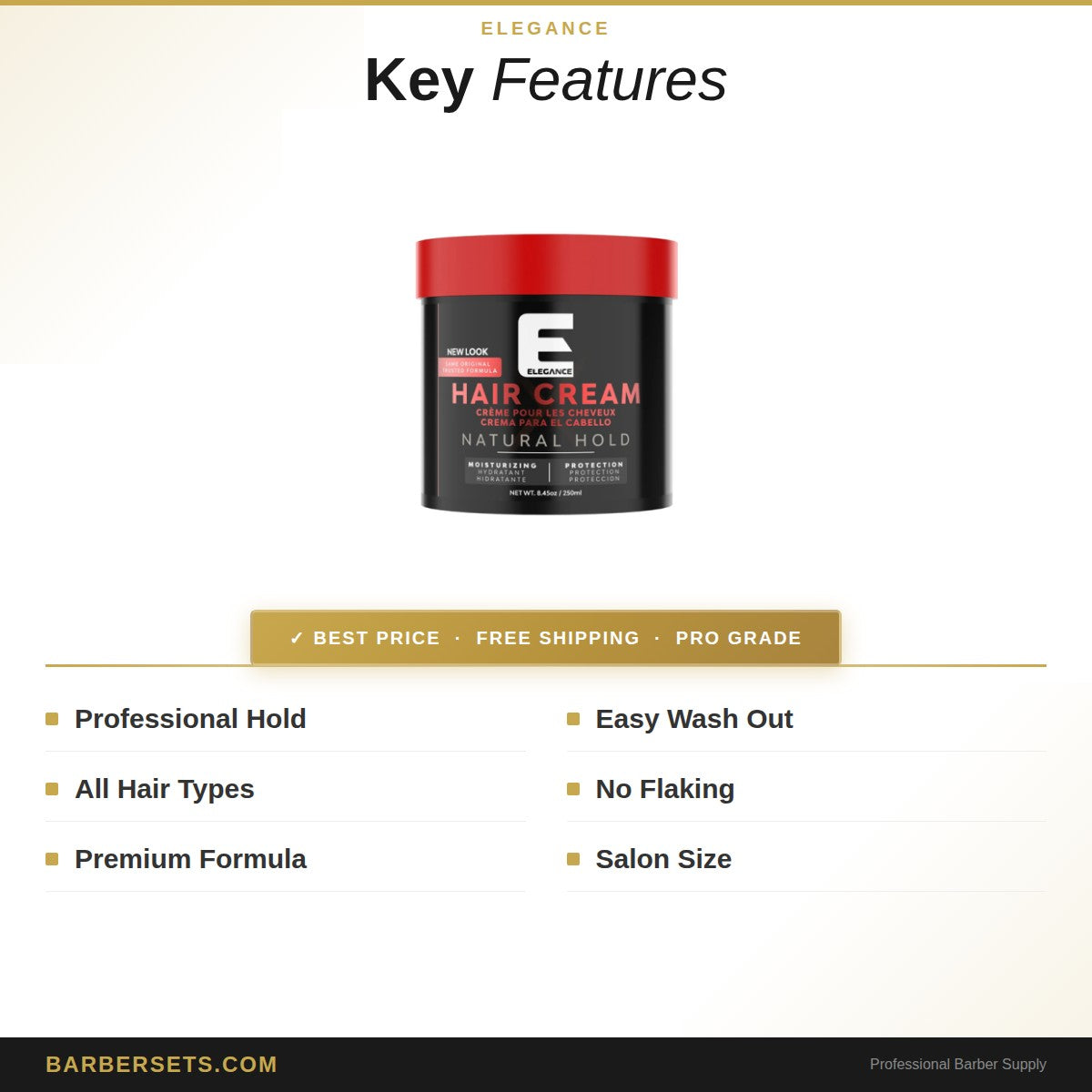 Elegance Hair Cream 250ml
