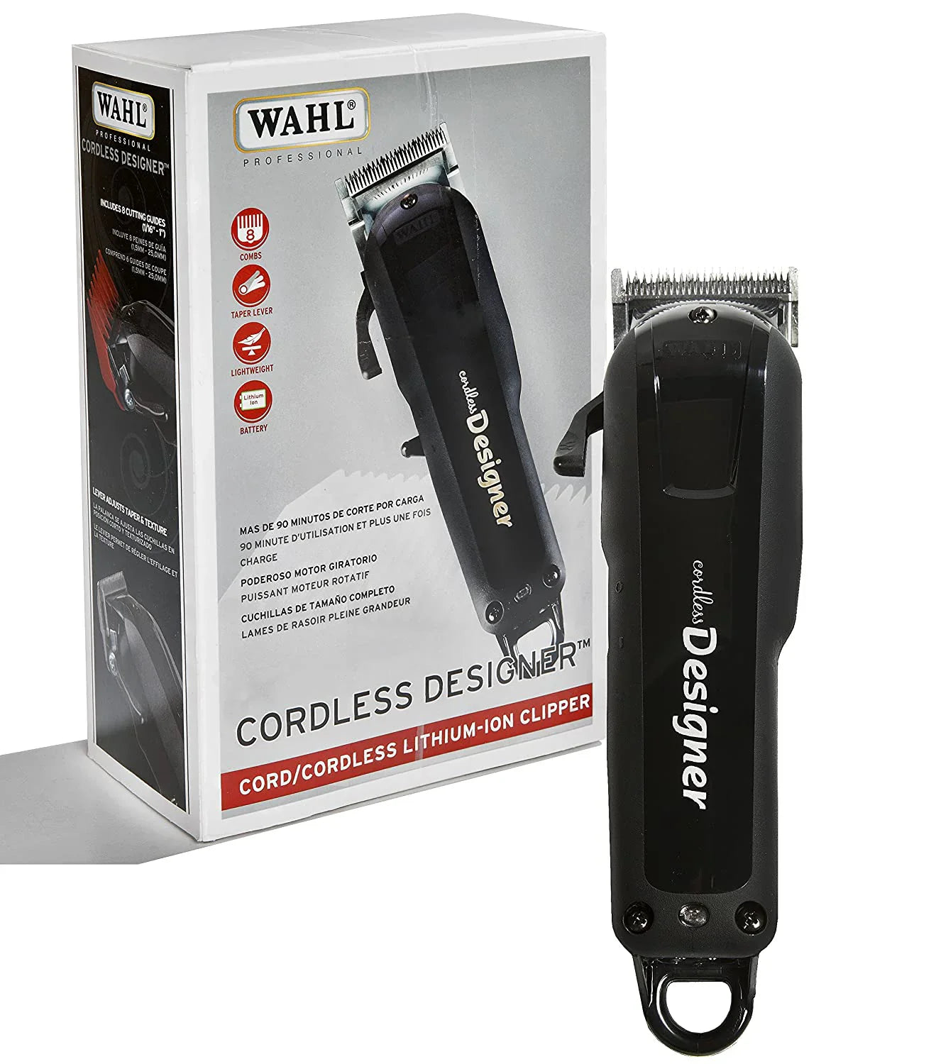 Wahl Cordless Designer Lithium Ion Clipper: Ultimate Cordless Precision