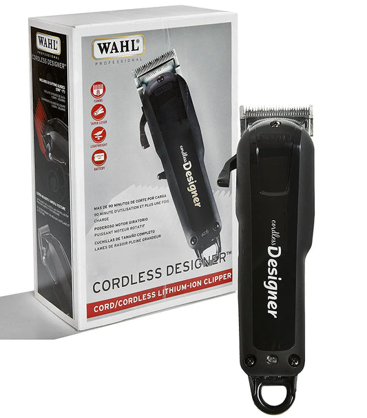 Wahl Cordless Designer Lithium Ion Clipper: Ultimate Cordless Precision