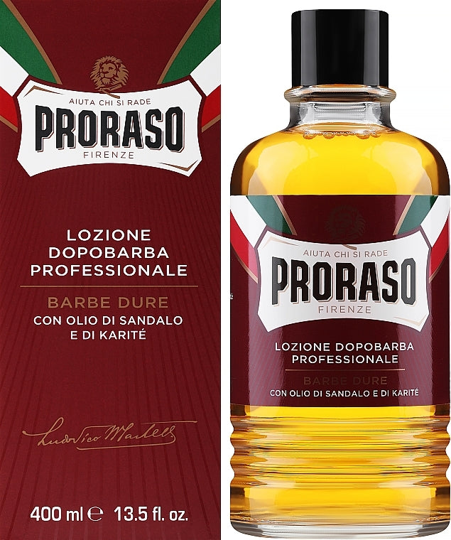 Proraso After Shave Lotion Sandalwood - Red 13.5 oz Multipack